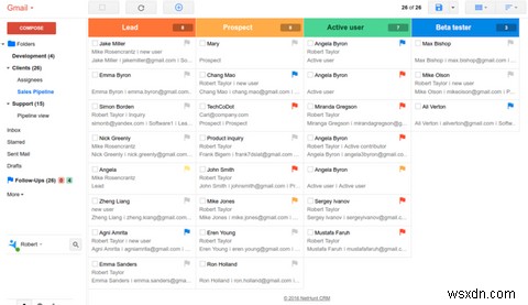 So sánh 7 CRM Gmail tốt nhất: Trình quản lý hộp thư nào là tốt nhất?