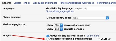 Cách Làm Gọn Gmail Hơn Bằng Việc Ẩn Hình Ảnh Không Mong Muốn