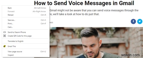 3 Cách Dễ Dàng Gửi Toàn Bộ Trang Web Qua Email