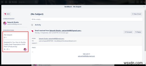 Cách SendBoard làm cho việc gửi email trên Trello dễ dàng