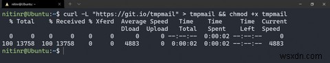 Cách tạo địa chỉ email tạm thời bằng Terminal Linux