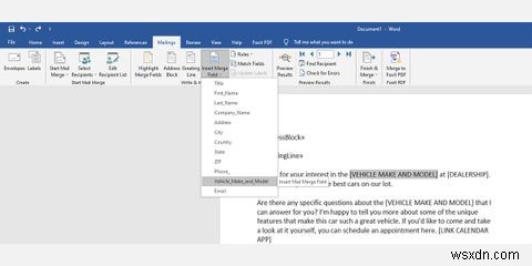 Hướng dẫn thực hiện Mail Merge (Hợp nhất thư) trong Word