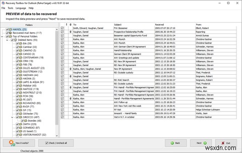 Cách sửa chữa file PST và OST bị hỏng trong Microsoft Outlook dùng Recovery Toolbox