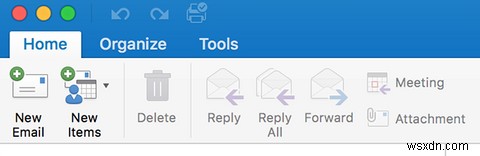 Cách xuất email từ Outlook