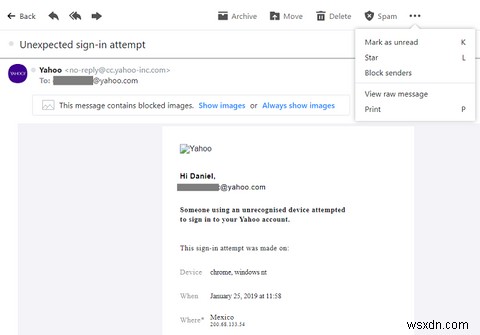 Cách chặn email trên Gmail, Yahoo, và Outlook