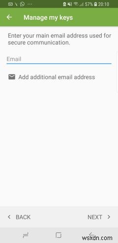 Cách Gửi Email Được Mã Hóa Trên Android Bằng OpenKeychain