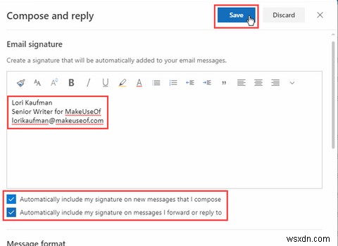 Cách Thêm Chữ Ký Email Trong Microsoft Office 365