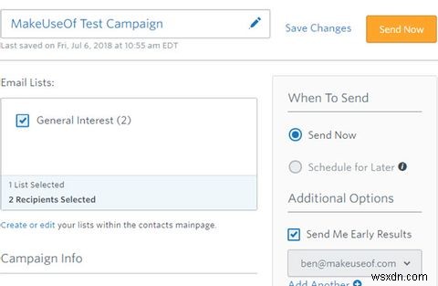 Cách Siêu Sạc Email Marketing Với Constant Contact
