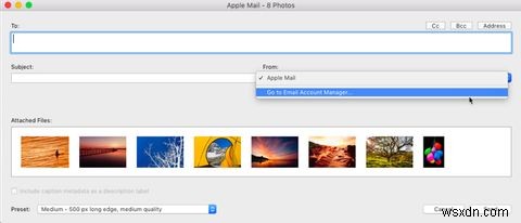 Cách Gửi Ảnh Trực Tiếp Từ Adobe Lightroom Qua Email