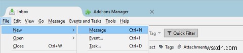 Cách Thiết Lập Mozilla Thunderbird Cho Phản Hồi Tự Động & Email Lên Lịch