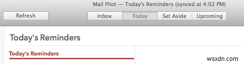 Ứng Dụng Email Quản Lý Nhiệm Vụ Mail Pilot Ra Mắt Trên Mac OS X