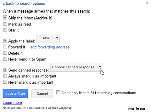 Email Nhanh Hơn & Tốt Hơn Với Canned Responses (Phản Hồi Có Sẵn)