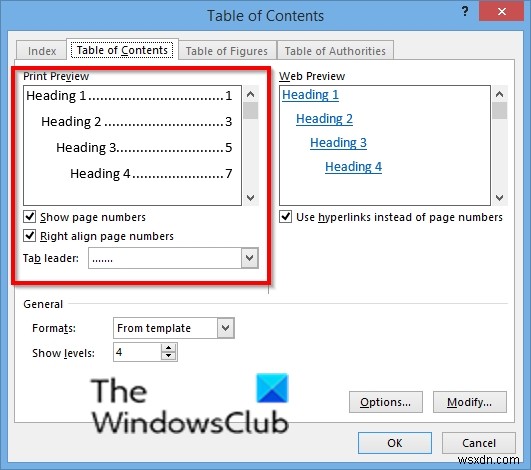 Cách Chỉnh sửa, Cập nhật, Xóa Mục lục (Table of Contents) trong Word