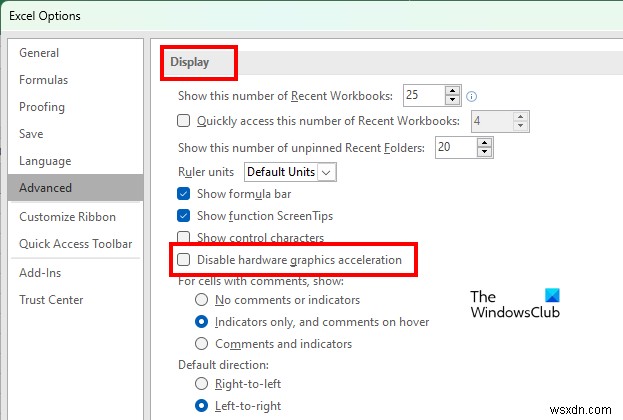 Khắc phục Excel bị nhấp nháy trên Windows 11/10