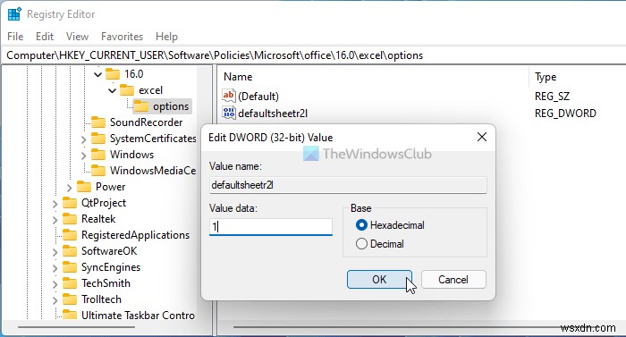 Cách thay đổi hướng trang tính Excel mặc định từ trái sang phải sang phải sang trái