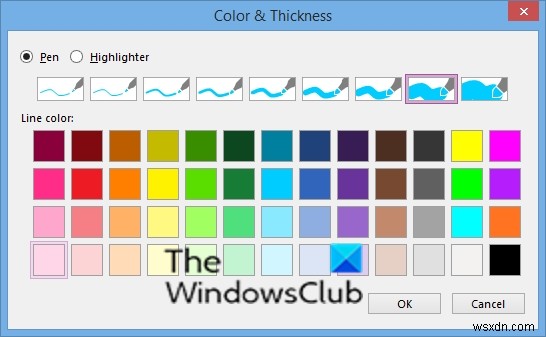 Cách sử dụng Bút nổi bật (Highlighter Pen) trong OneNote