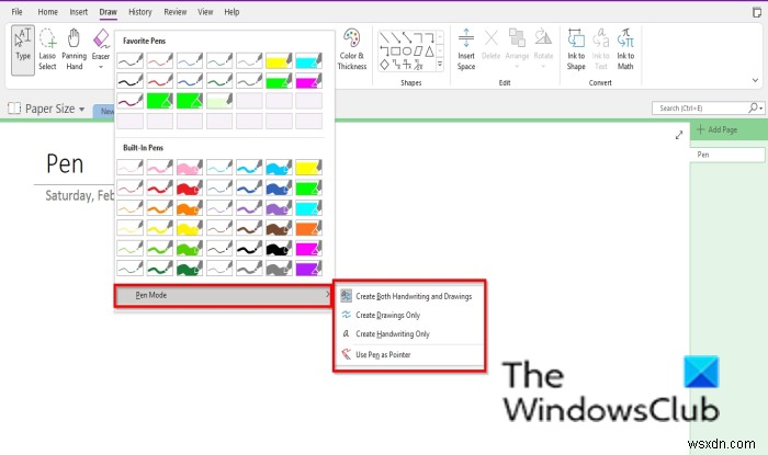 Cách sử dụng Bút nổi bật (Highlighter Pen) trong OneNote