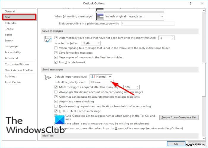 Cách đánh dấu Email là Bình thường, Cá nhân, Riêng tư hoặc Mật trong Outlook