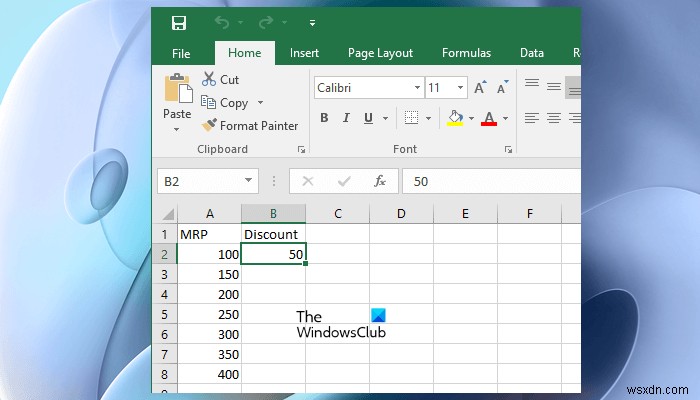 Cách trừ nhiều ô trong Excel