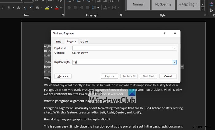 Khắc phục lỗi đoạn văn bản không căn đều (Justify) trong MS Word