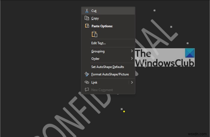 Cách xóa filigran (watermark) trong Microsoft Word