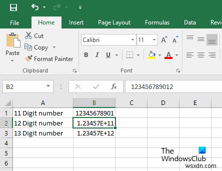 Cách ngăn Excel làm tròn số