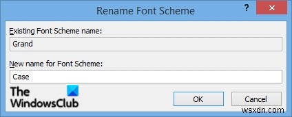 Cách áp dụng Font Schemes (Bố cục font) trong Publisher