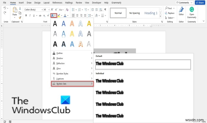 Cách làm mờ font (blurry) trong Microsoft Word