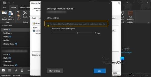 Khắc phục lỗi 0x80070057: Sổ địa chỉ ngoại tuyến Outlook không tải xuống được