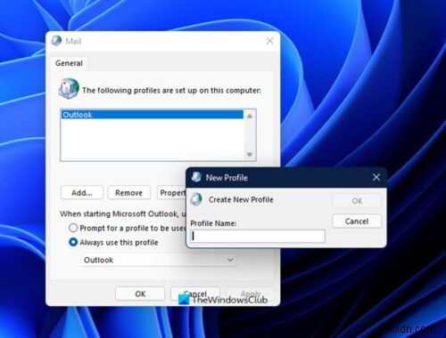 Lỗi You won t be able to receive mail from a current mailbox khi cập nhật Outlook