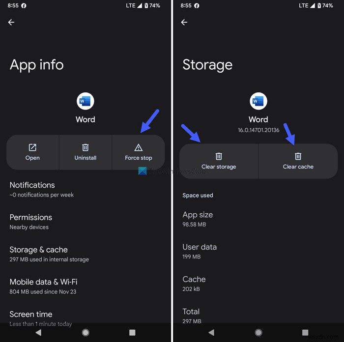 Khắc phục lỗi Word, Excel, PowerPoint bị treo, đóng đột ngột trên Android