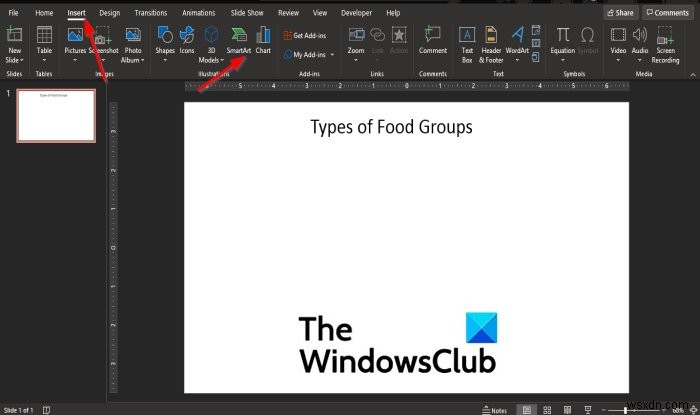 Cách tạo Danh sách Radial (Radial List) trong PowerPoint