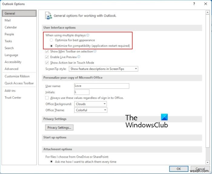 Khắc phục lỗi File này không thể xem trước do lỗi trong Outlook