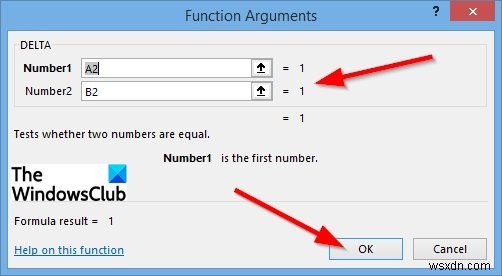 Cách sử dụng hàm DELTA trong Microsoft Excel