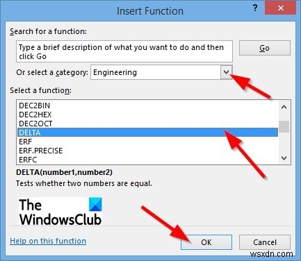 Cách sử dụng hàm DELTA trong Microsoft Excel