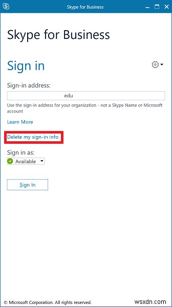 Vô hiệu hóa hoặc gỡ cài đặt hoàn toàn Skype for Business từ Windows 11/10
