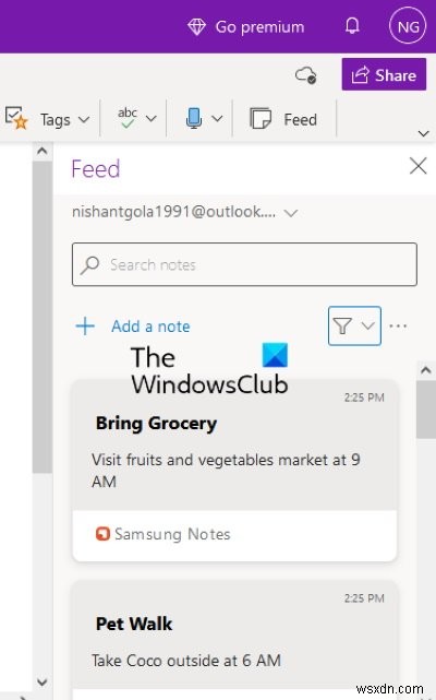 Cách đồng bộ Samsung Notes với Microsoft OneNote