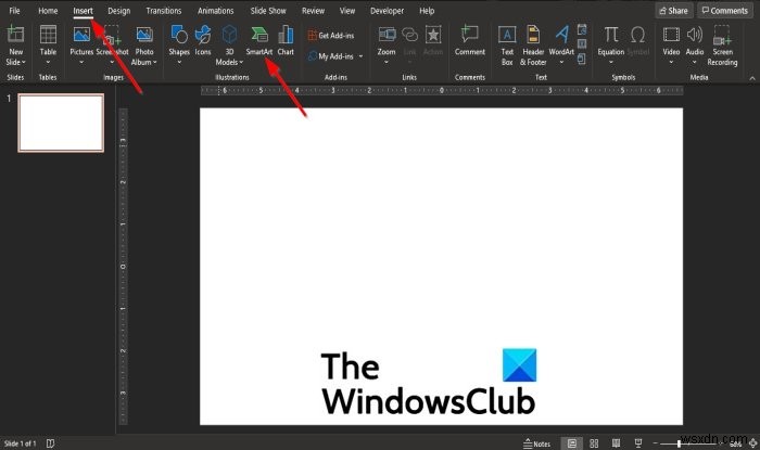 Cách chèn Infographics (Đồ họa thông tin) vào PowerPoint