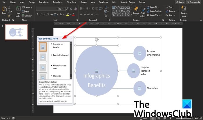Cách chèn Infographics (Đồ họa thông tin) vào PowerPoint