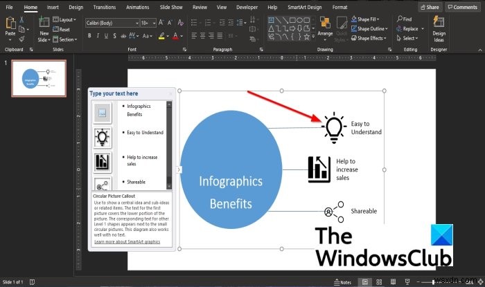 Cách chèn Infographics (Đồ họa thông tin) vào PowerPoint