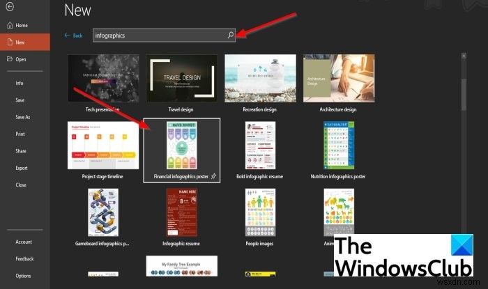 Cách chèn Infographics (Đồ họa thông tin) vào PowerPoint
