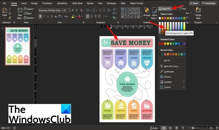 Cách chèn Infographics (Đồ họa thông tin) vào PowerPoint