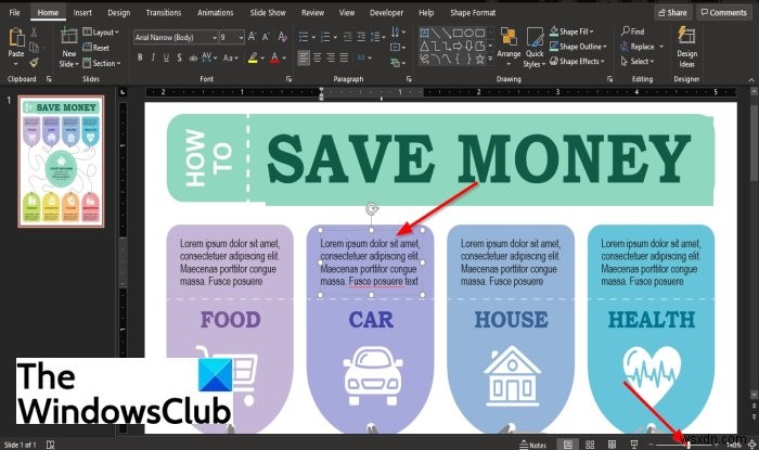 Cách chèn Infographics (Đồ họa thông tin) vào PowerPoint