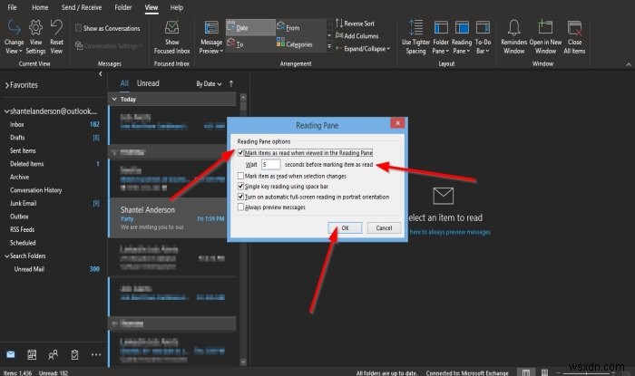 Cách đánh dấu tin nhắn email là Đã đọc trong Outlook
