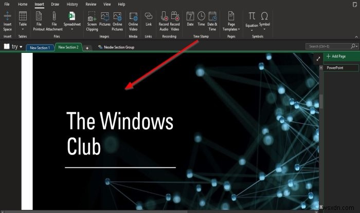 Cách nhập file PowerPoint vào OneNote