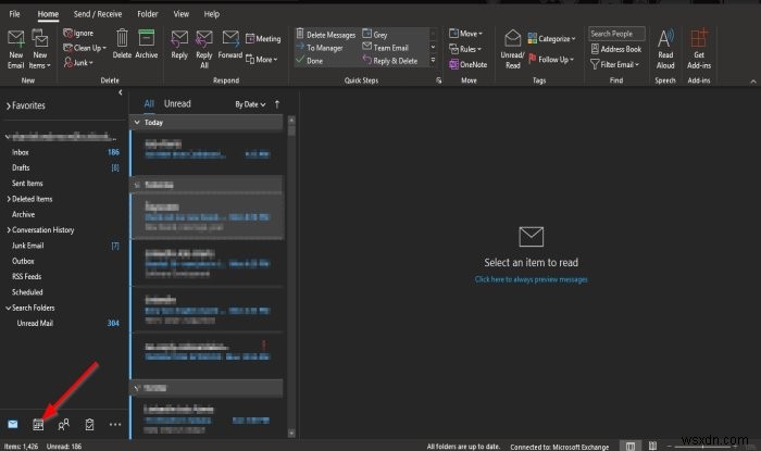 Cách thay đổi màu nền Lịch trong Outlook