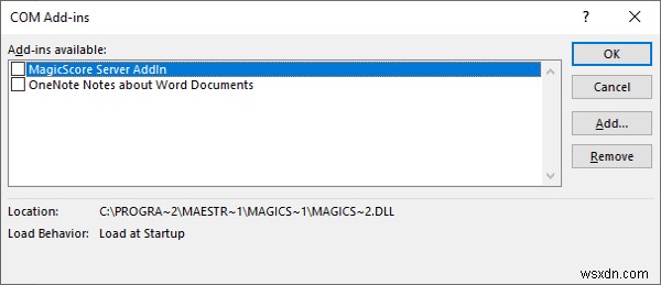 Phím tắt không hoạt động trong Microsoft Word