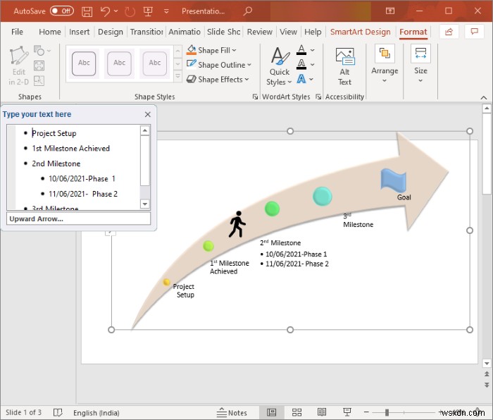 Cách tạo Lộ trình (Roadmap) trong Microsoft PowerPoint