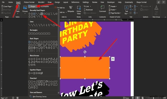 Cách tạo tờ rơi (Flyer) dùng mẫu trong Microsoft Word