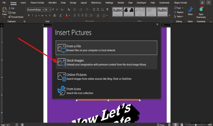Cách tạo tờ rơi (Flyer) dùng mẫu trong Microsoft Word